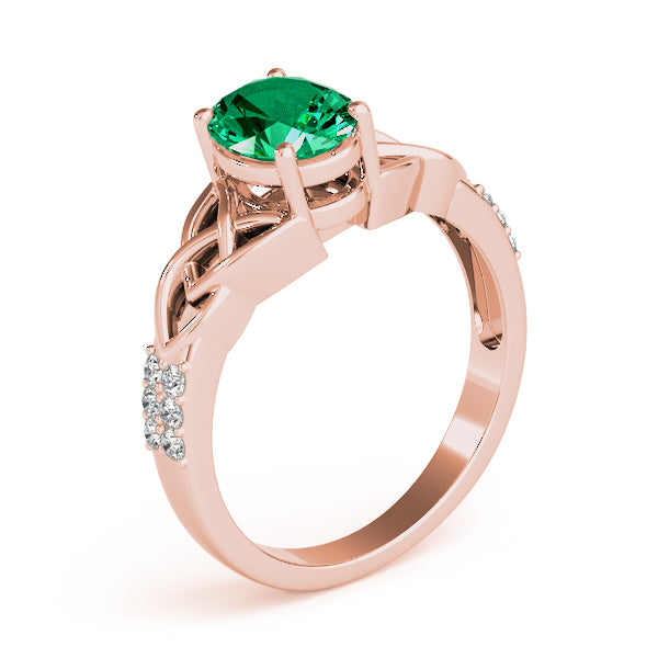 Oval Gemstone Fashion Ring · 0.18 ct tw
