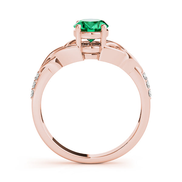 Oval Gemstone Fashion Ring · 0.18 ct tw