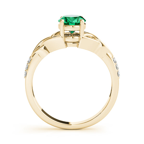 Oval Gemstone Fashion Ring · 0.18 ct tw