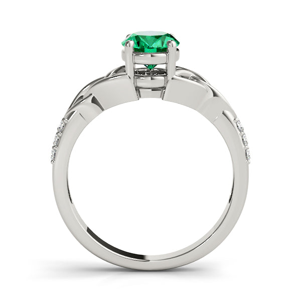 Oval Gemstone Fashion Ring · 0.18 ct tw