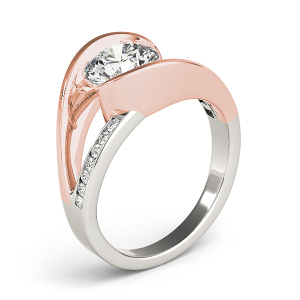 Round Bypass Diamond Engagement Ring · 1.69 ct tw