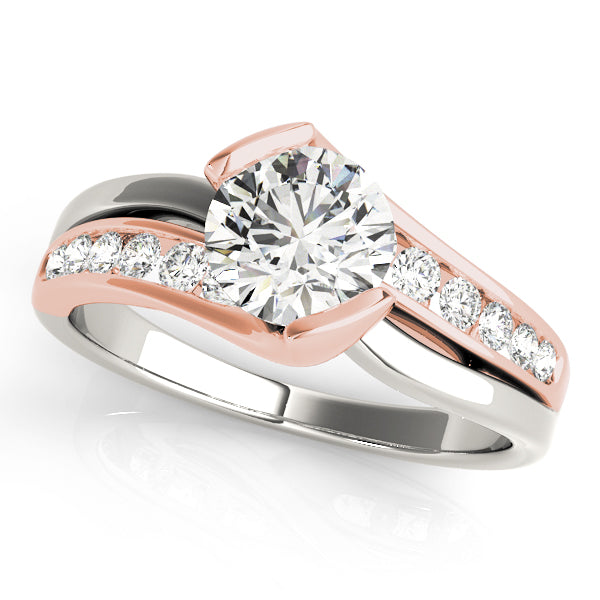 Round Bypass Diamond Engagement Ring · 1.25 ct tw