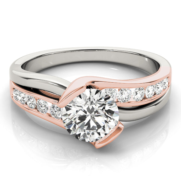 Round Bypass Diamond Engagement Ring · 1.75 ct tw