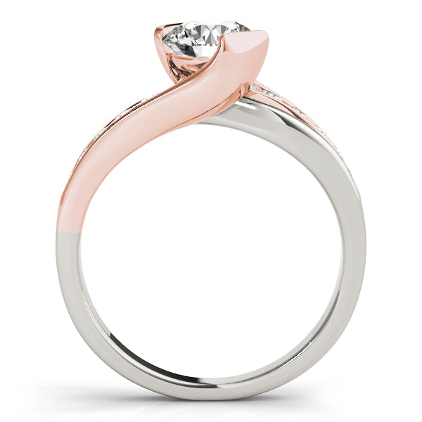 Round Bypass Diamond Engagement Ring · 1.25 ct tw