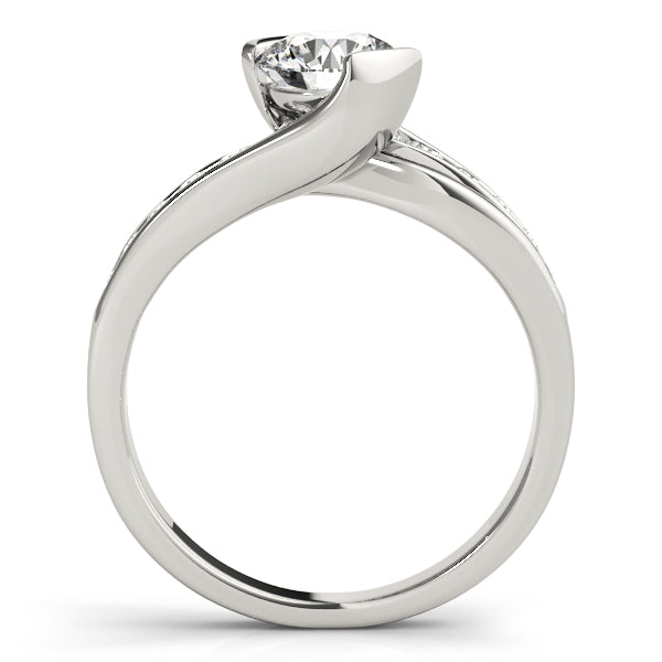 Round Bypass Diamond Engagement Ring · 1.75 ct tw