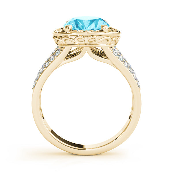Oval Split Shank Design Diamond Fashion Ring · 0.24 ct tw