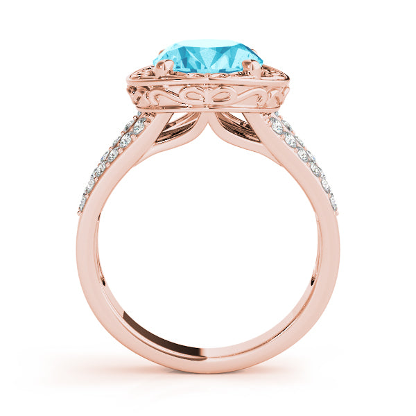 Oval Split Shank Design Diamond Fashion Ring · 0.24 ct tw