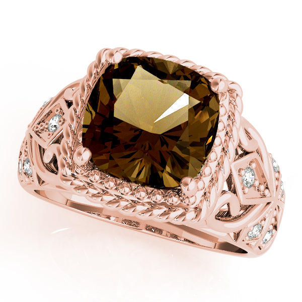 Cushion 9mm Diamond Fashion Ring · 0.08 ct tw