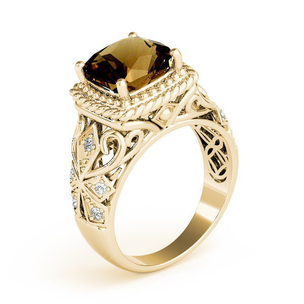 Cushion 9mm Diamond Fashion Ring · 0.08 ct tw