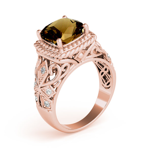 Cushion 9mm Diamond Fashion Ring · 0.08 ct tw