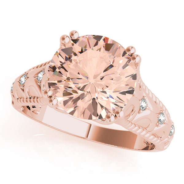 Round 10mm Shank Design Diamond Fashion Ring · 3.55 ct tw