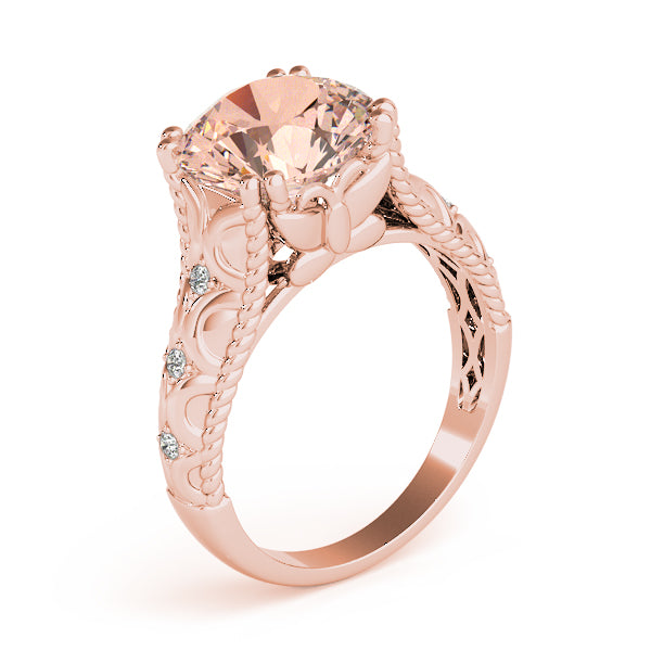 Round 10mm Shank Design Diamond Fashion Ring · 3.55 ct tw