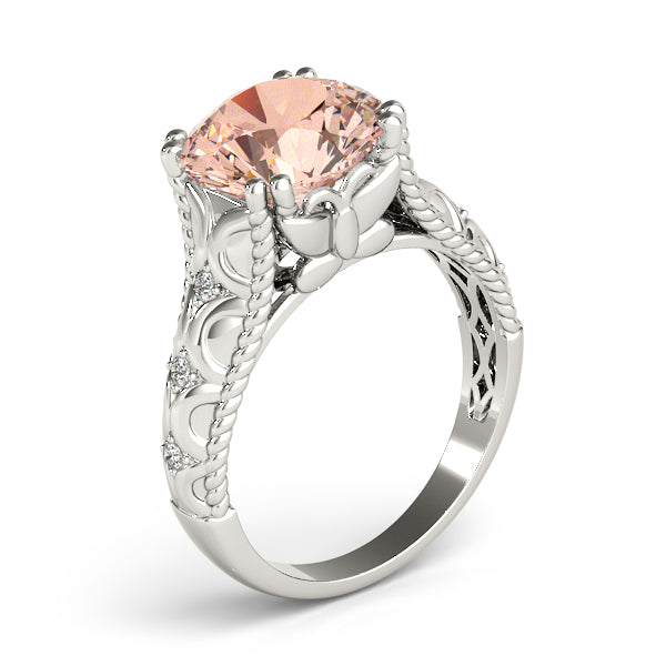 Round 10mm Shank Design Diamond Fashion Ring · 3.55 ct tw