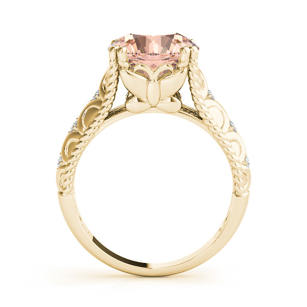 Round 10mm Shank Design Diamond Fashion Ring · 3.55 ct tw