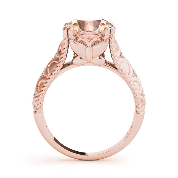 Round 10mm Shank Design Diamond Fashion Ring · 3.55 ct tw