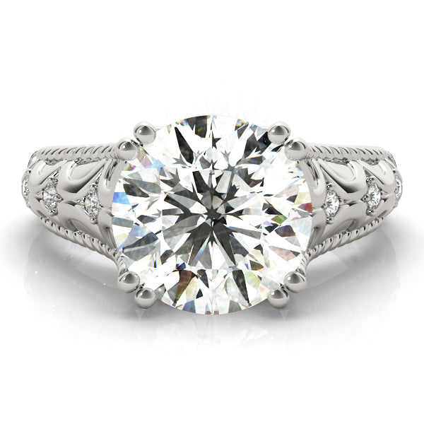 Round 10mm Shank Design Diamond Fashion Ring · 3.55 ct tw