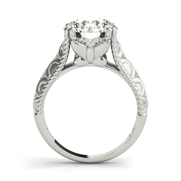 Round 10mm Shank Design Diamond Fashion Ring · 3.55 ct tw