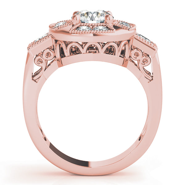 Round Diamond Engagement Ring · 1.40 ct tw