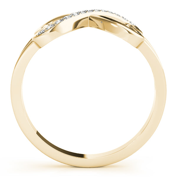 Heart Infinity Diamond Fashion Ring · 0.13 ct tw