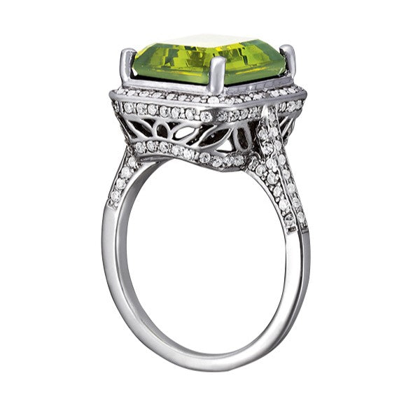 Emerald Gemstone Fashion Ring · 3.70 ct tw
