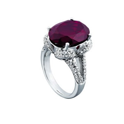Oval Gemstone Fashion Ring · 0.67 ct tw