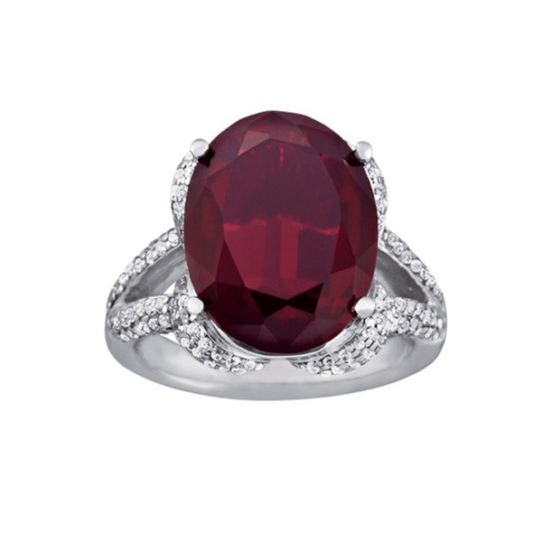 Oval Gemstone Fashion Ring · 0.67 ct tw