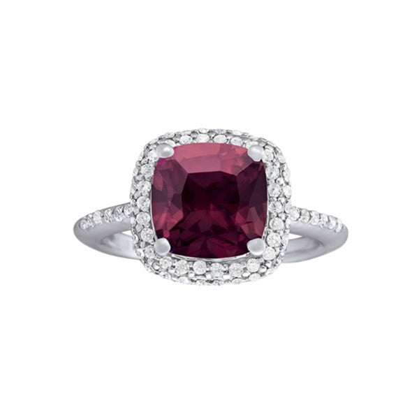 Cushion Princess Gemstone Fashion Ring · 0.55 ct tw