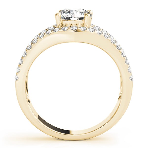 Round Multi-Row Diamond Engagement Ring · 1.58 ct tw