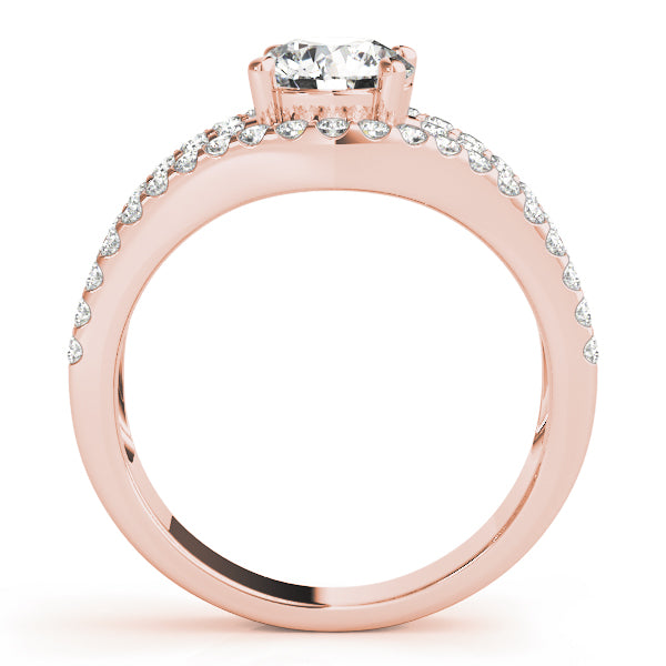 Round Multi-Row Diamond Engagement Ring · 1.58 ct tw