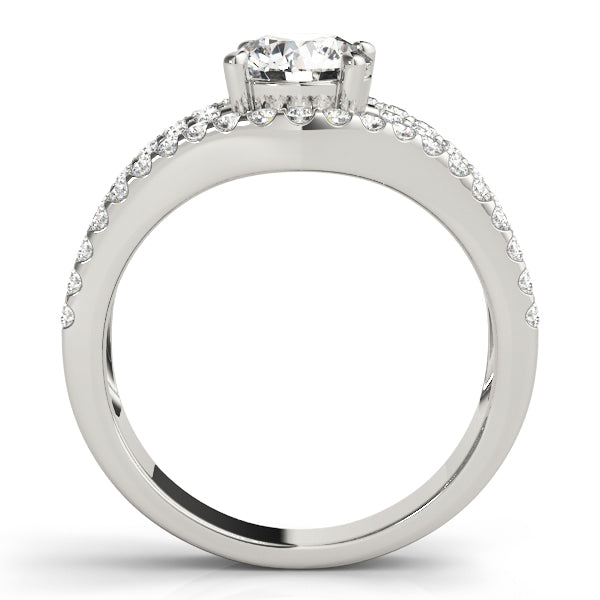 Round Multi-Row Diamond Engagement Ring · 1.58 ct tw