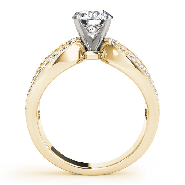 Multi-Row Diamond Engagement Ring · 0.52 ct tw