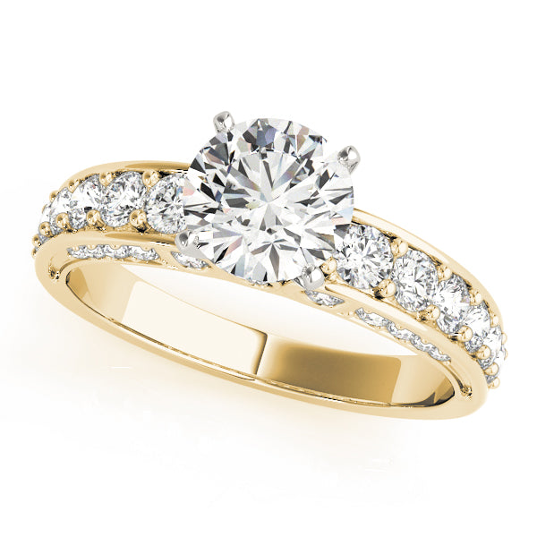 Multi-Row Diamond Engagement Ring · 0.50 ct tw