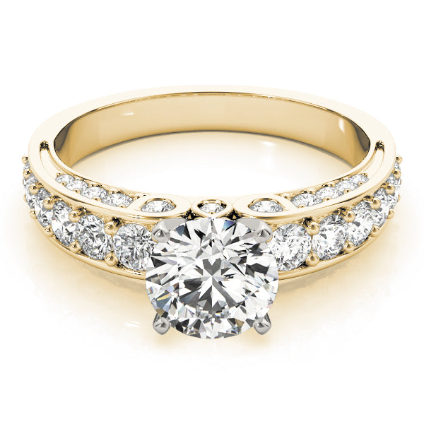 Multi-Row Diamond Engagement Ring · 0.50 ct tw