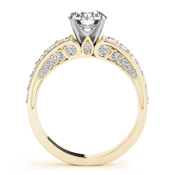 Multi-Row Diamond Engagement Ring · 0.50 ct tw