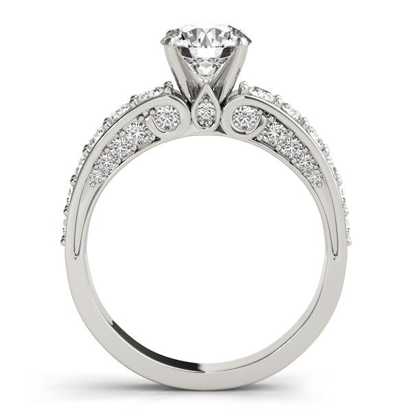 Multi-Row Diamond Engagement Ring · 0.50 ct tw