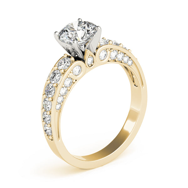 Multi-Row Diamond Engagement Ring · 0.50 ct tw