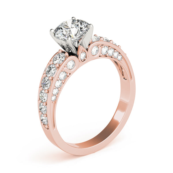 Multi-Row Diamond Engagement Ring · 0.50 ct tw