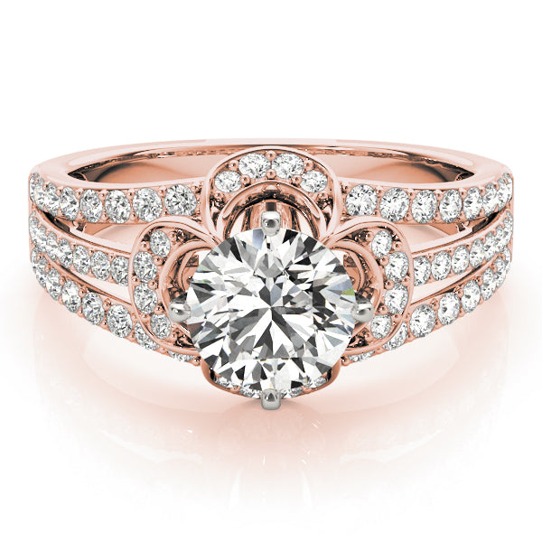 Multi-Row Diamond Engagement Ring · 0.58 ct tw