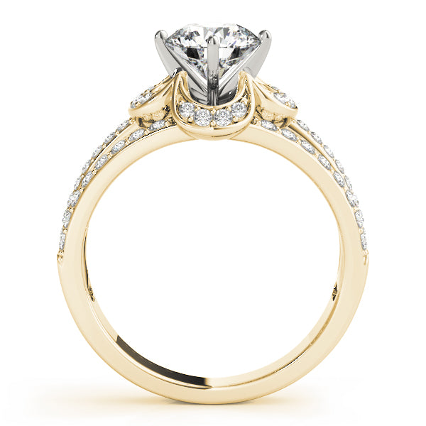 Multi-Row Diamond Engagement Ring · 0.58 ct tw