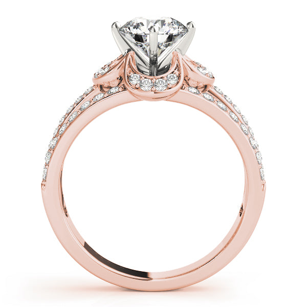 Multi-Row Diamond Engagement Ring · 0.58 ct tw