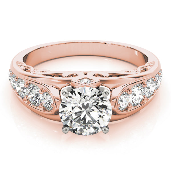 Single Row Prong Set Diamond Engagement Ring · 0.48 ct tw