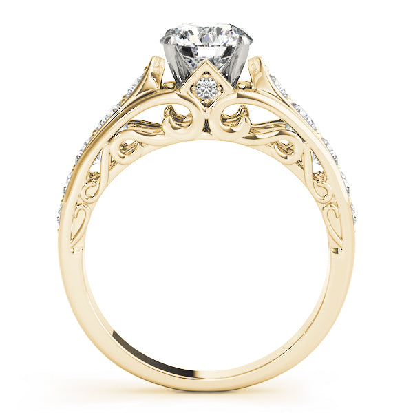 Single Row Prong Set Diamond Engagement Ring · 0.48 ct tw