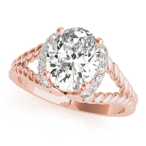 Oval 8x6 Diamond Engagement Ring · 2.14 ct tw