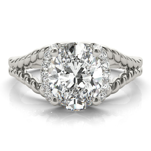 Oval 8x6 Diamond Engagement Ring · 2.14 ct tw