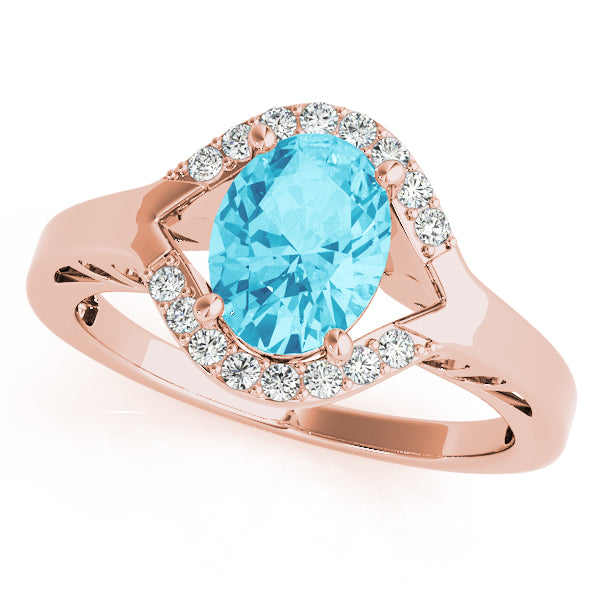Oval 12x10 Diamond Fashion Ring · 0.15 ct tw