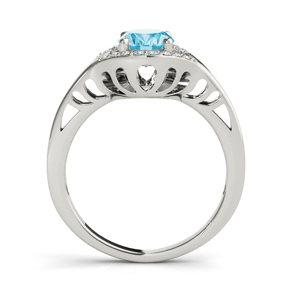 Oval 9x7 Diamond Fashion Ring · 0.12 ct tw