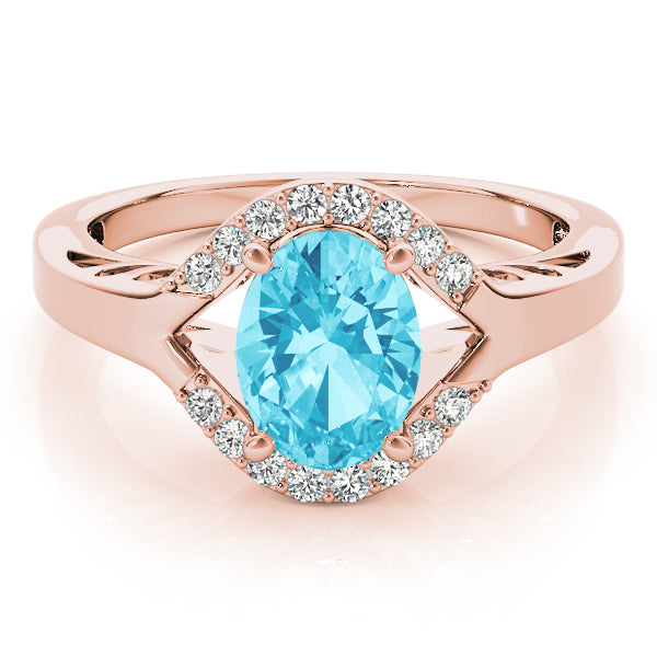 Oval 10x8 Diamond Fashion Ring · 0.12 ct tw