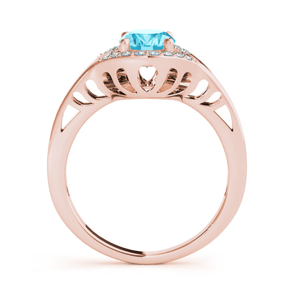 Oval 10x8 Diamond Fashion Ring · 0.12 ct tw