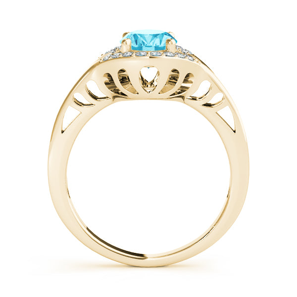 Oval 12x10 Diamond Fashion Ring · 0.15 ct tw