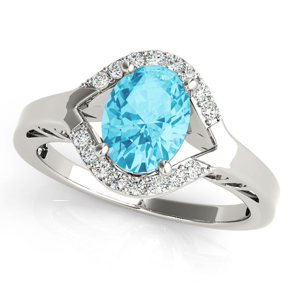 Oval 8x6 Diamond Fashion Ring · 2.12 ct tw